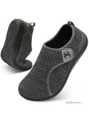 Womens Wide Width Walking Shoes Adjustable Diabetic Zero Drop Edema Neuropathy